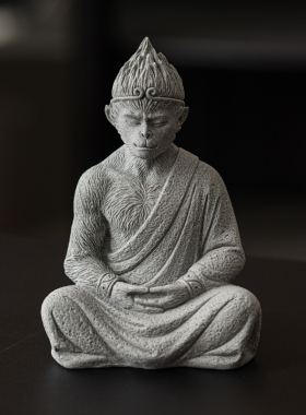 恬静生活青砂石装饰摆件