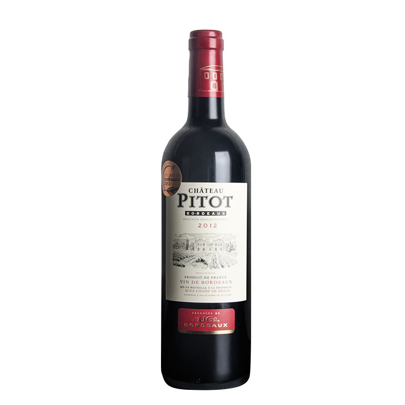 皮杜酒庄红葡萄酒2012CHATEAU PITOT 2012 BORDEAUX AOC ROUGE - 图3