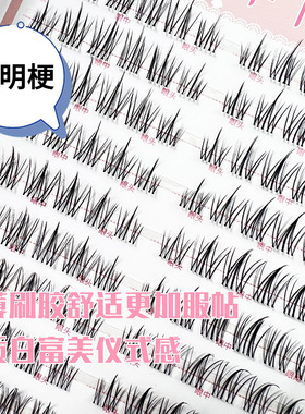 鱼小丫•太阳花10排大容量假睫毛化妆师新娘妆懒人三部曲小恶魔