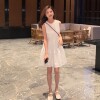 Summer high-end Tencel linen sleeveless dress