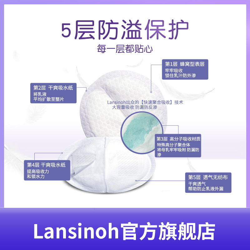 lansinoh兰思诺进口羊毛脂*储奶袋 lansinoh兰思诺母乳储存保鲜