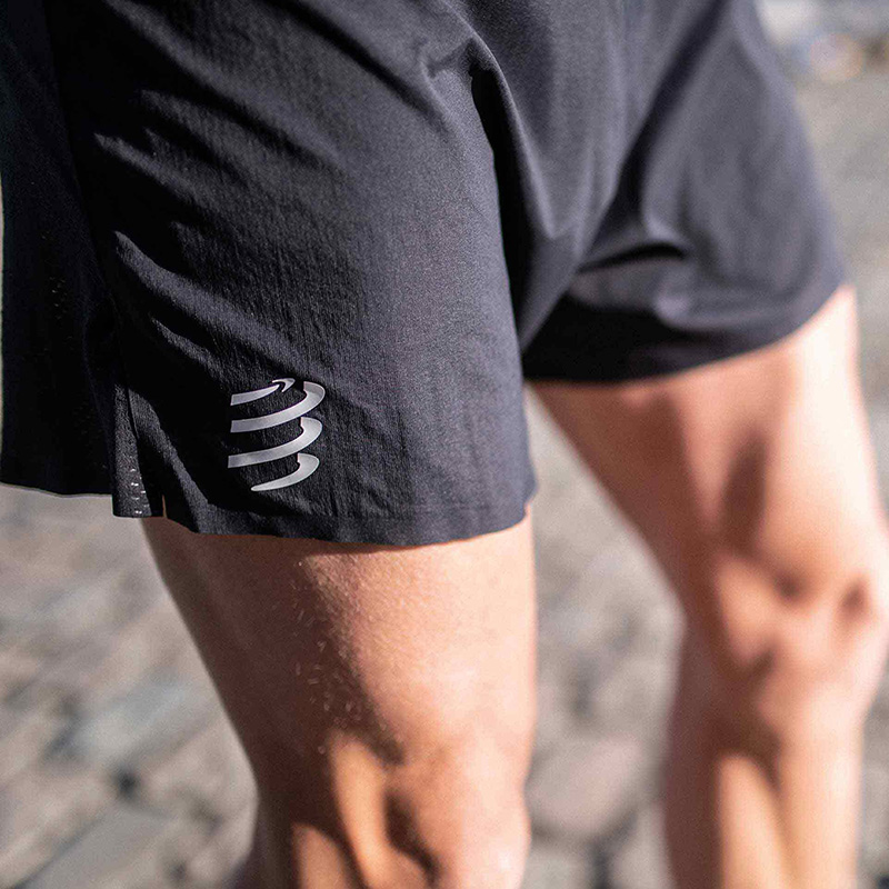 compressport跑步有衬竞赛短裤马拉松越野轻量透气IISplit Shorts