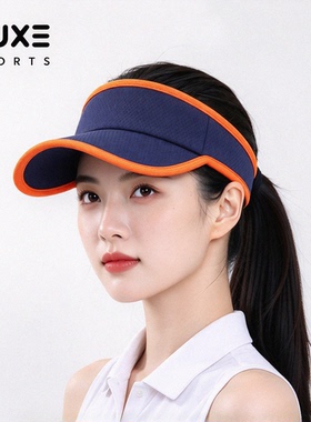 空顶网球帽女高尔夫球运动帽