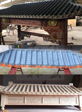 仿古建筑东阳木雕中式
