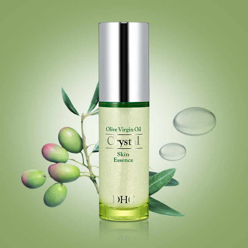 DHC海外旗舰店DHC【保税包邮】OVO焕采凝晶精华液50ml橄榄精华补水保湿提亮紧致3