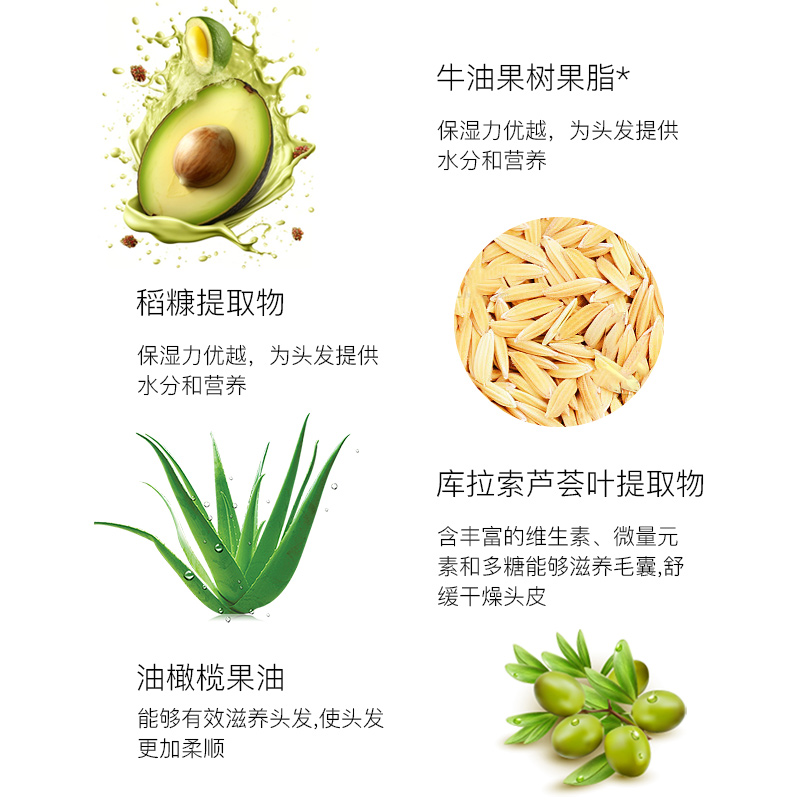 DHC【保税包邮】氨基酸舒缓保湿洗发水480ml清爽无硅油修护顺滑