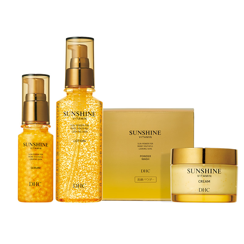 DHC海外旗舰店DHC【保税包邮】阳光维生素4件套装补水保湿清爽洁面嫩肤官网旗舰0