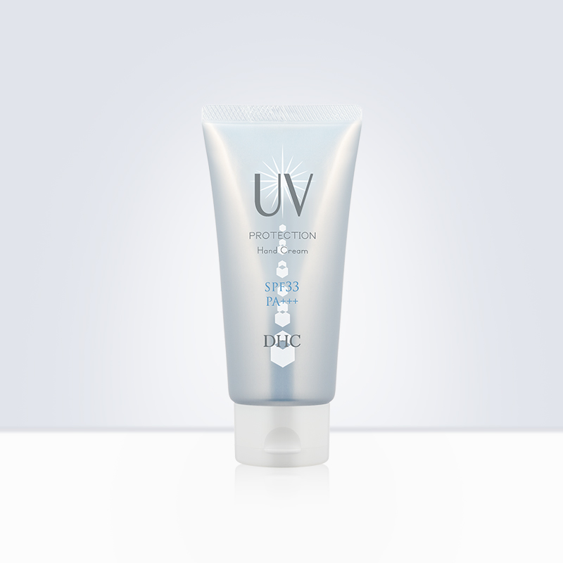 DHC海外旗舰店DHC【进口保税】防晒护手霜60g抗UV保湿滋润防晒伤晒黑SPF33夏天0