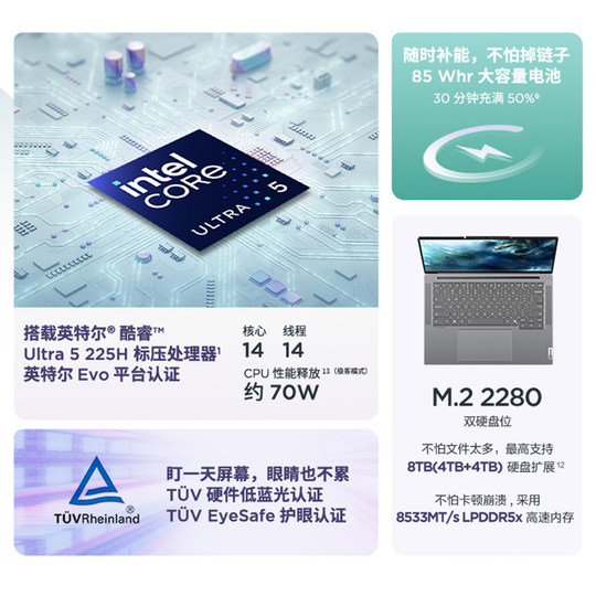 ThinkBook14+16+Intel Core Ultra