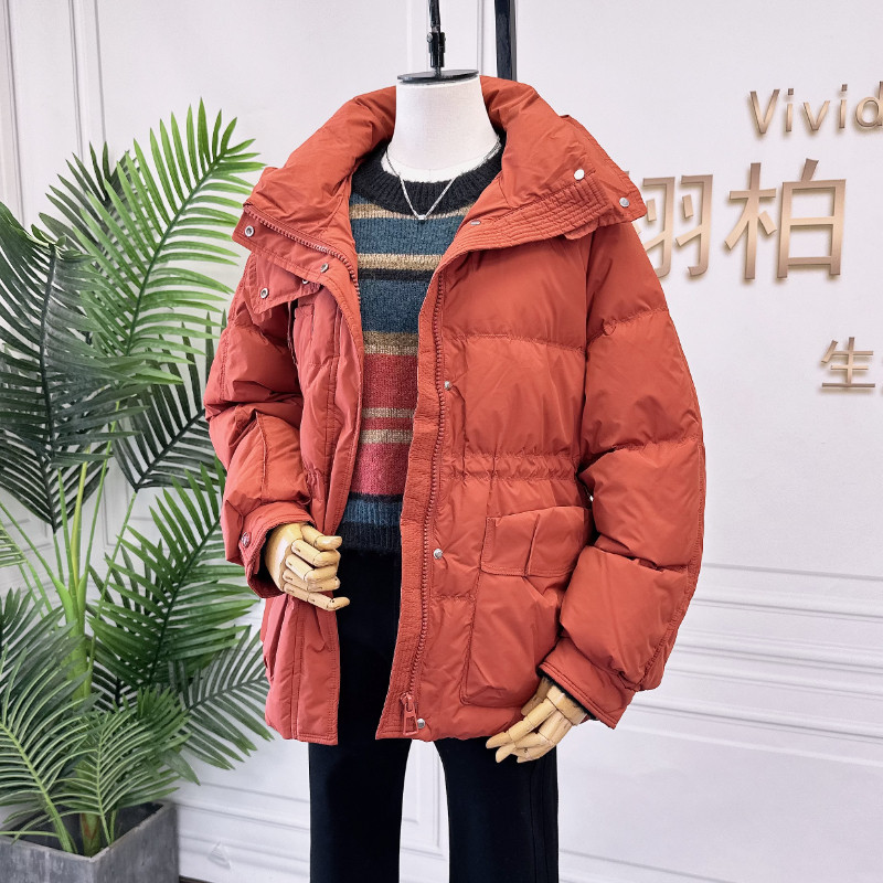 可路莎专柜247796秋冬宽松连帽工装大口袋短款羽绒服女,淘宝优惠券,粉丝福利购,淘宝优惠卷