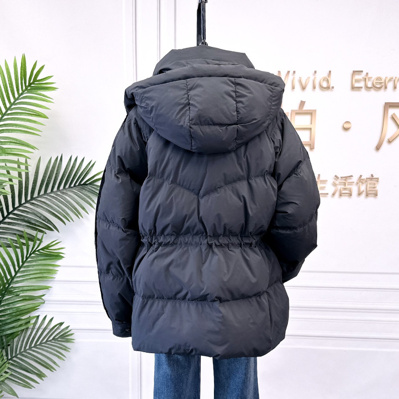 可路莎专柜247796秋冬宽松连帽工装大口袋短款羽绒服女,淘宝优惠券,粉丝福利购,淘宝优惠卷