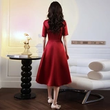 Вечернее платье, красное свадебное платье, коллекция 2022, премиум класс, подходит для подростков