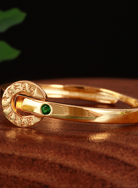 S925纯银镀金藏式绿度母情侣项链吊坠法器设计 戒指银色文殊菩萨