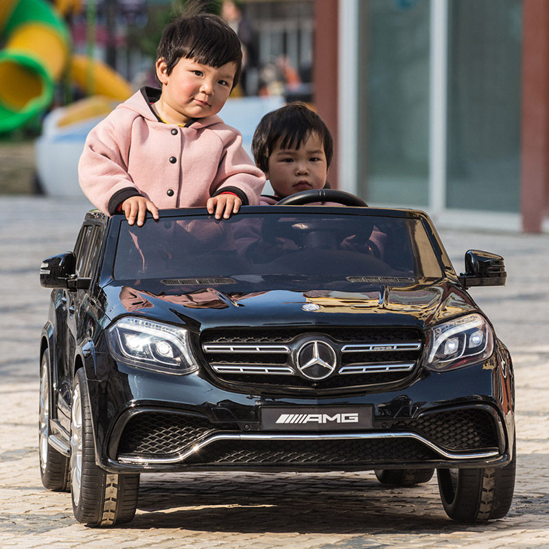 奔驰四轮四驱越野车小孩玩具电动车 好婴童童车儿童电动车