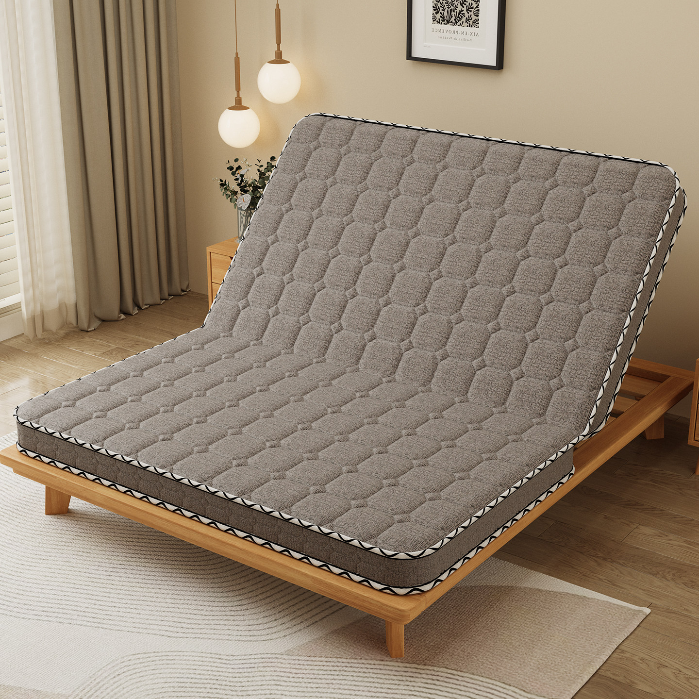 全棕床垫硬垫子天然椰棕榈护脊专用床垫10厘米偏硬3e环保纯棕床垫,淘宝优惠券,粉丝福利购,淘宝优惠卷