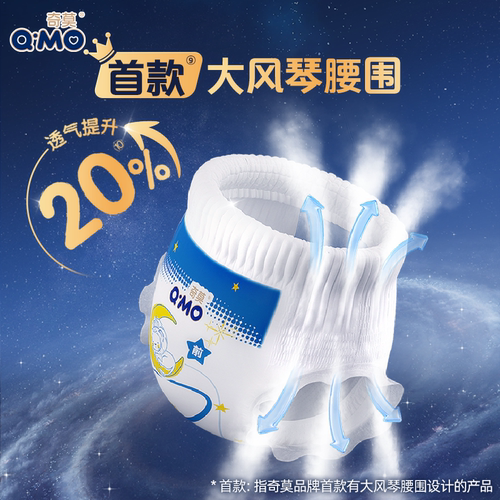奇莫甜梦星河拉拉裤弹力裤袋装L-4XL码防漏柔软夜用柔软透气夏季 - 图2