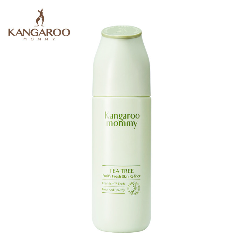 袋鼠妈妈孕妇保湿天然怀孕爽肤水 袋鼠妈妈嫩绿儿化妆水/爽肤水