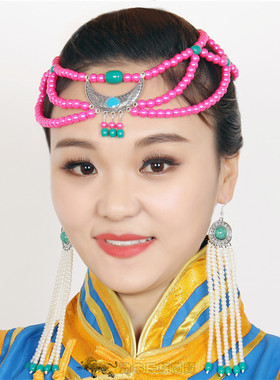 少数民族珠子新鲜出炉冲钻耳环