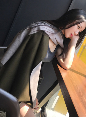 双面复古风女冬季围巾披肩两用