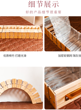 楠竹督脉龙骨灸长蛇隔姜灸器具