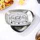 Fried chicken plate, French fries plate, tinplate snack plate, platter,