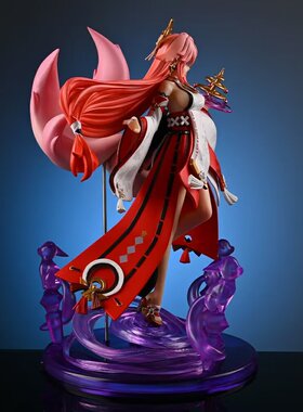 新款 原神 GK 八重神子 狐之真意  圣殿 手办摆件模型