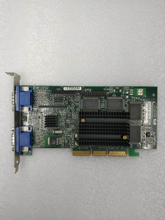 MATROX 迈创 906-04 REV-B G4+MDH4A32G 原装拆机卡议价 - 图0