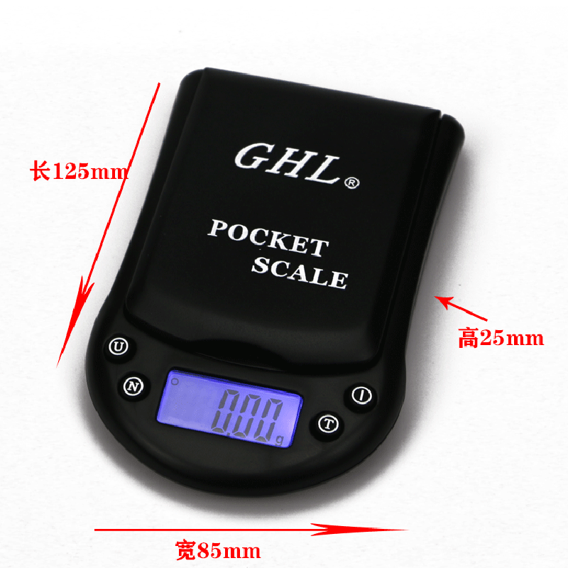 便携高精度黄金珠宝秤0.01g电子秤家用小型克数称药材茶叶首饰重 - 图2