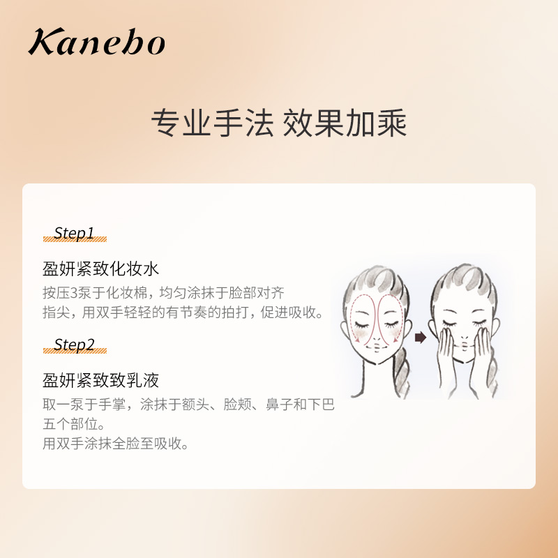 kanebo dew朵雾盈妍紧致系列化妆水 kanebo海外面部护理套装
