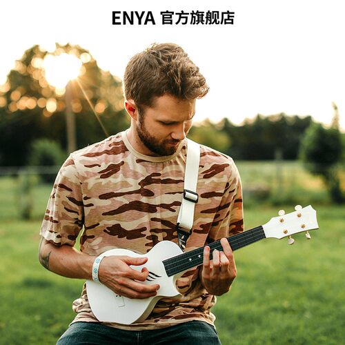 【Enya】恩雅Nova u碳纤维尤克里里23寸初学者女生小吉他儿童入门 - 图2