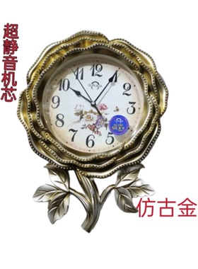 豪华客欧式钟表艺术大挂钟时客厅尚创静音意石英钟墙壁时钟