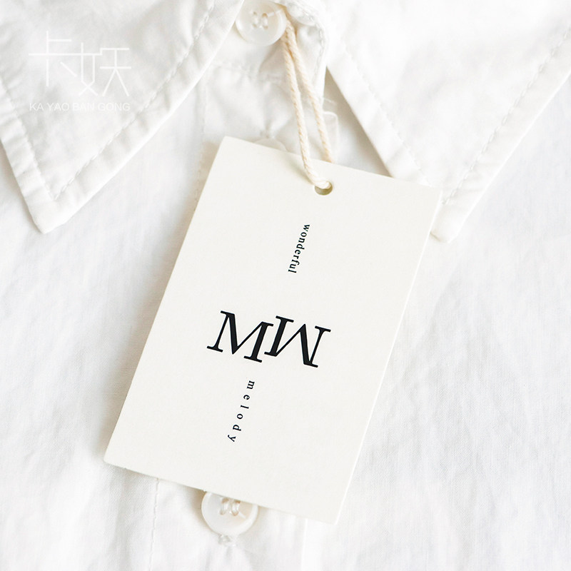 2025卡妖新款服装店吊牌定做男装女装衣服商标logo设计童装挂牌定制价格标签订做象牙卡网红风鲜花吊卡制作,淘宝优惠券,粉丝福利购,淘宝优惠卷