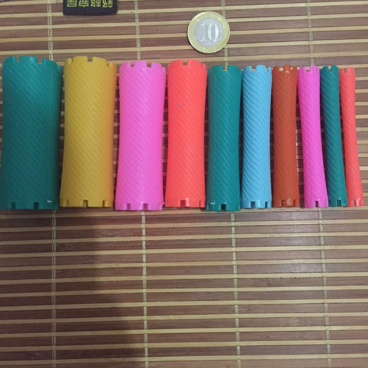 日式烫发杠梨花冷烫杠子标准日本杠加厚波纹卷发杠子10根烫发工具,淘宝优惠券,粉丝福利购,淘宝优惠卷