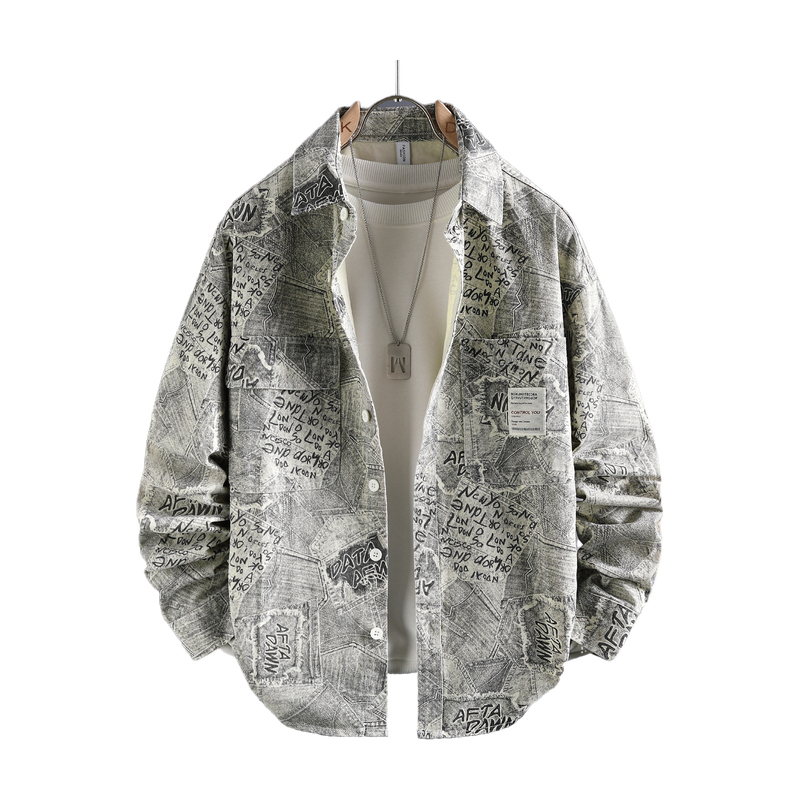 2025新款春秋季青少年外套男高中初中学生潮牌宽松夹克运动棒球服 - 图2