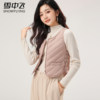 Flying in the snow women's down vest, lightweight and wearable inside and outside