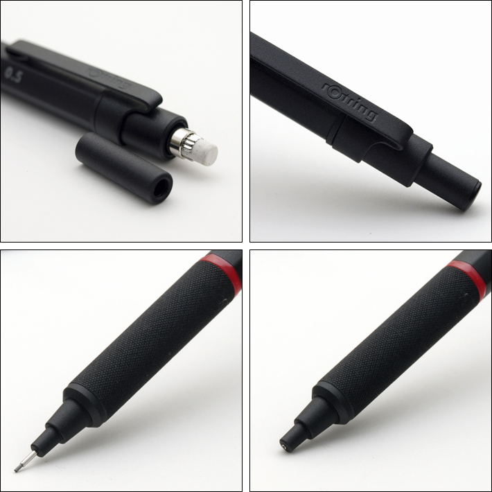 德国红环rotring rapidpro金属自动铅笔带礼盒-图2