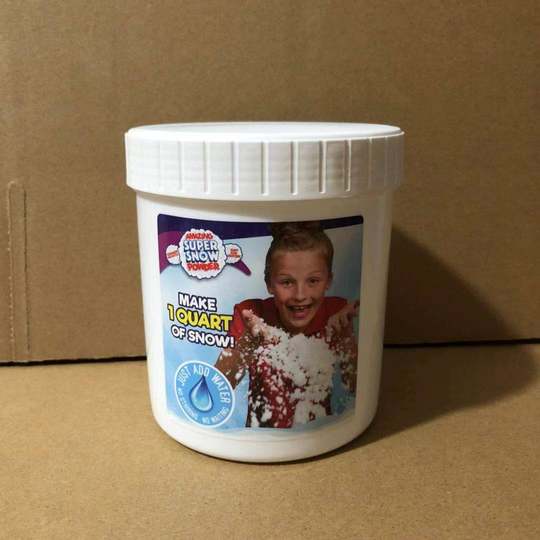 正版进口外网水变雪人造雪史莱姆起泡胶可做千丝泥冰沙果酱土豆泥