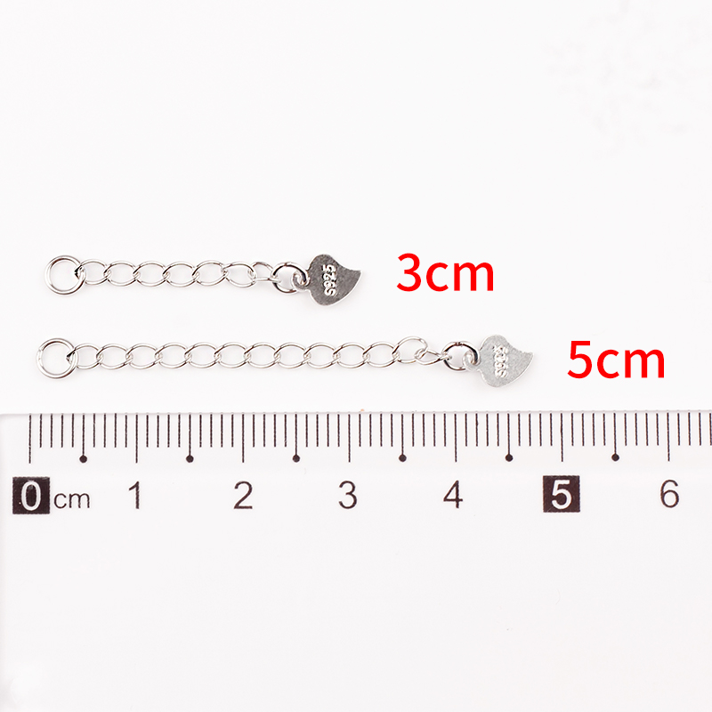 套装925纯银珍珠项链手链延长链加扣侧身尾链女玫瑰金编绳diy配件,淘宝优惠券,粉丝福利购,淘宝优惠卷