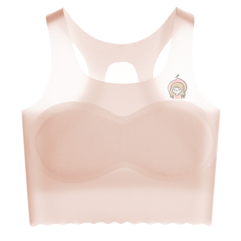 女童内衣发育期小学生儿童10一14岁少女孩文胸一阶段防凸点小背心 - 图3