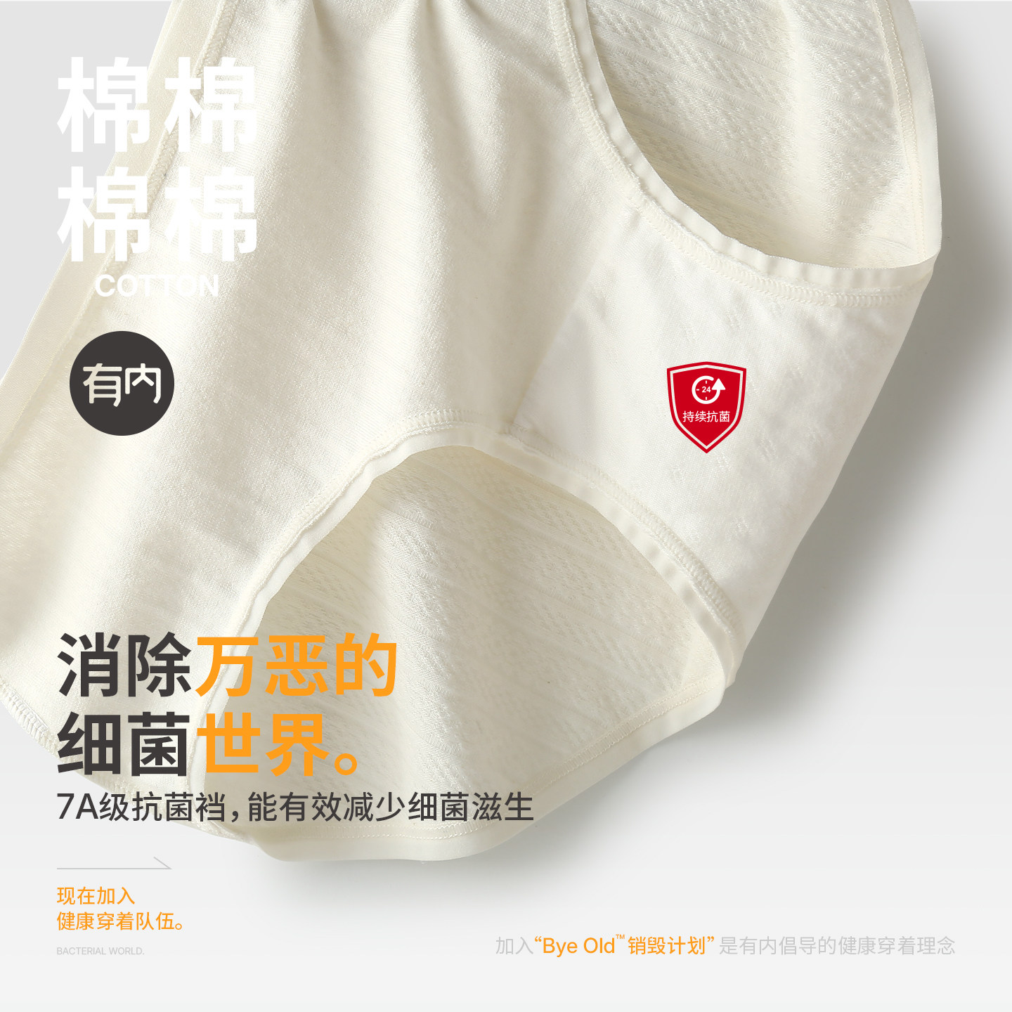 有内女士内裤女纯棉抗菌全棉裆女生a类少女款透气白色花边2025新,淘宝优惠券,粉丝福利购,淘宝优惠卷