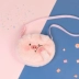 Sản xuất túi đeo chéo lợn nhút nhát màu hồng dễ thương anime hoạt hình ví làm đẹp cô gái đau túi - Carton / Hoạt hình liên quan miếng dán sticker Carton / Hoạt hình liên quan