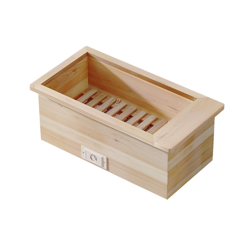 实木取暖器省电家用电暖气办公室桌下小太阳冬季神器烤火炉电火桶 - 图3