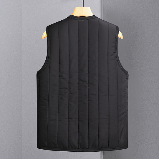 New large size horse clip vest men's vest fur inner lid