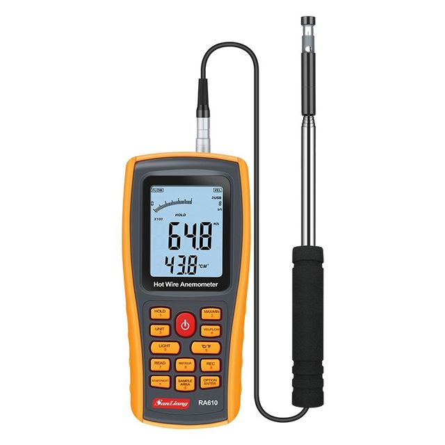 Japanese three-dimensional thermal anemometer portable and high-precision