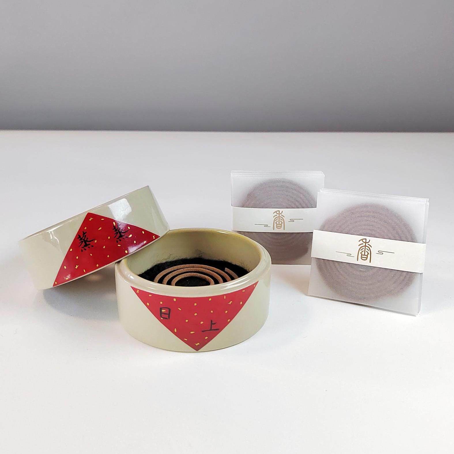 【送礼首选】沉檀殿 蒸蒸日上礼盒 沉香线香檀香线香盘香香炉香插,淘宝优惠券,粉丝福利购,淘宝优惠卷