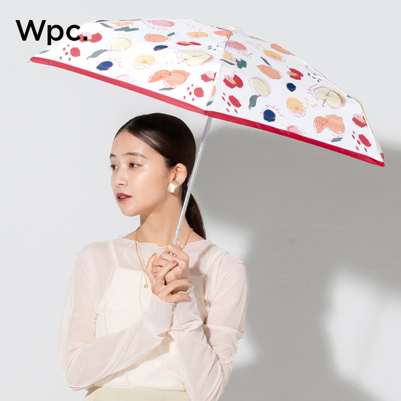 Wpc.小清新超轻迷你口袋伞五折雨伞小巧便携高颜值卡片折叠伞
