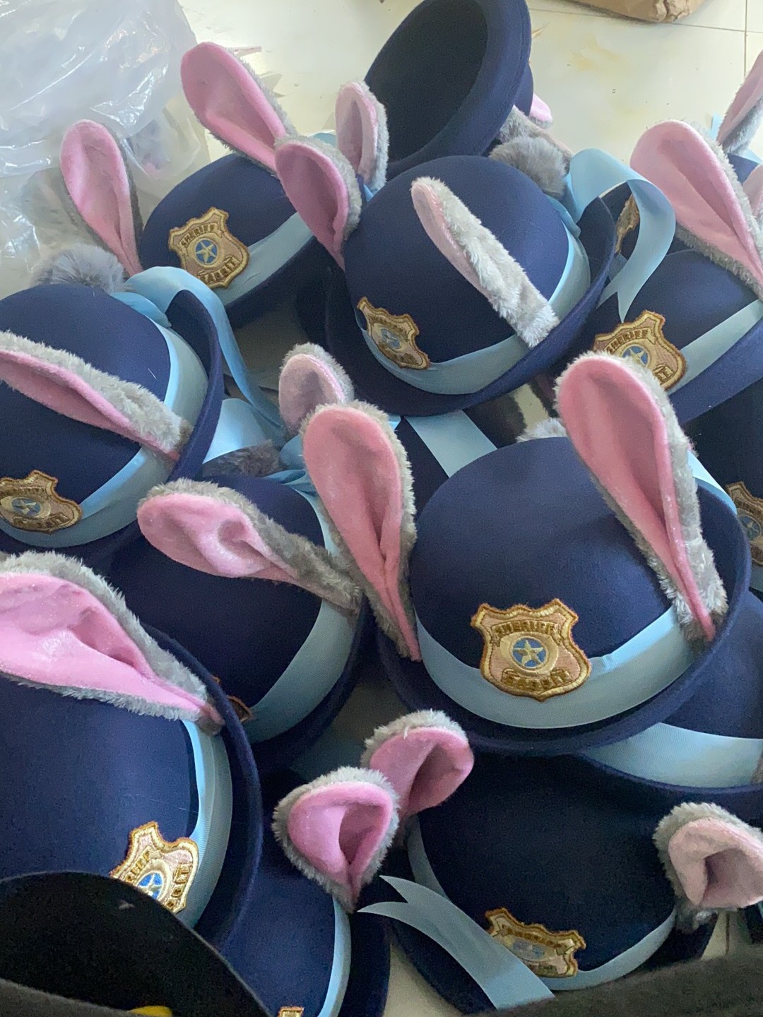 朱迪兔子帽子女童洛丽塔裙子cos疯狂动物城卡通兔子头饰长耳朵,淘宝优惠券,粉丝福利购,淘宝优惠卷