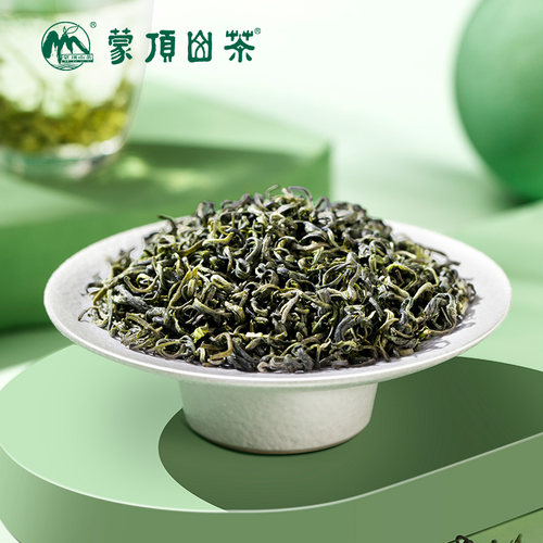 2025年新茶春茶蒙顶山茶明前特级蒙山毛峰100g铁罐 - 图1