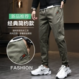 Мужские весенние осенние утепленные штаны, подходит для подростков