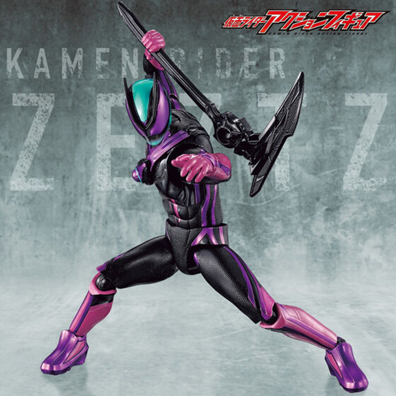 迅合行万代假面骑士泽兹Zeztz ZZZ法则奇异形态 紫色可动人偶 - 图0
